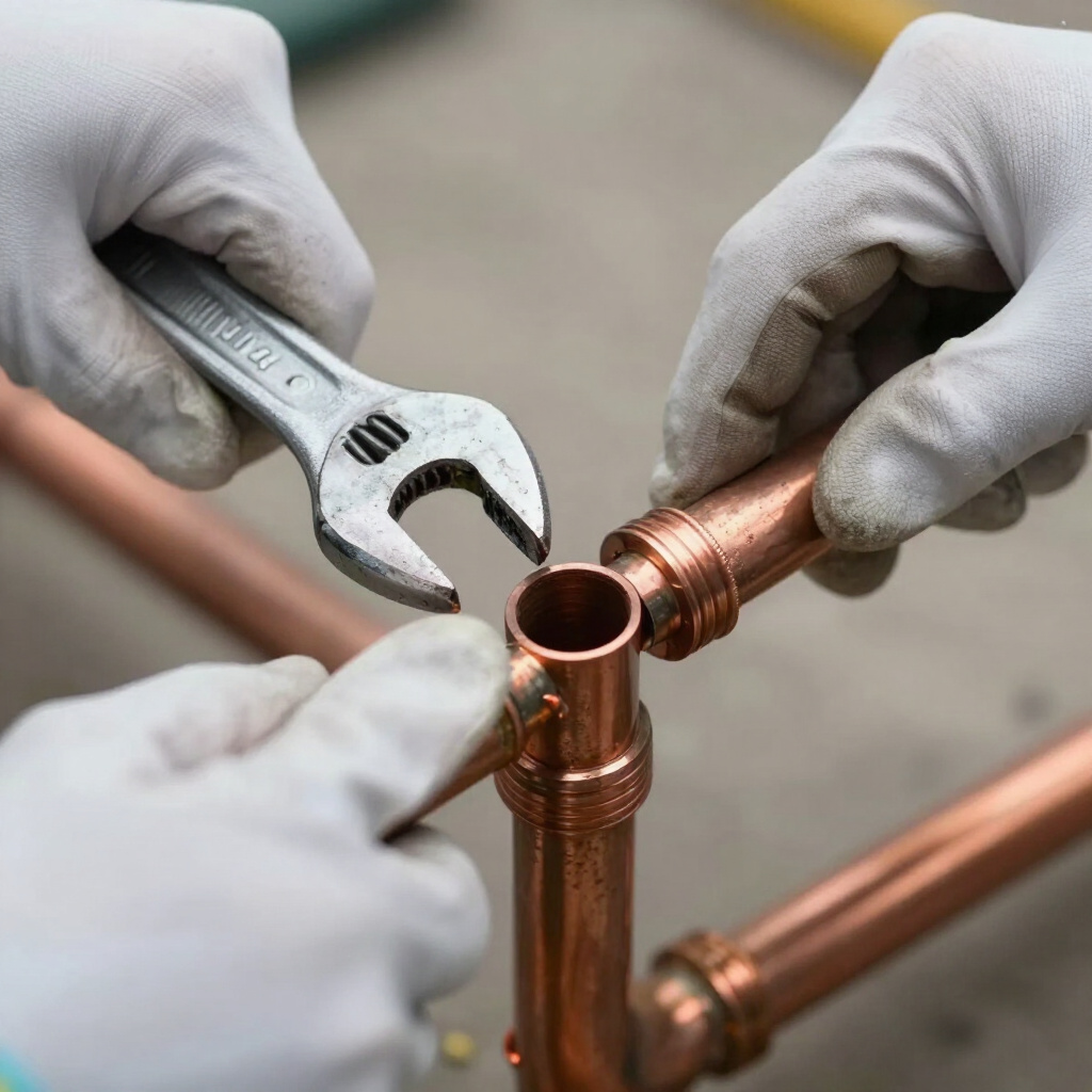 Leak repair in Minot